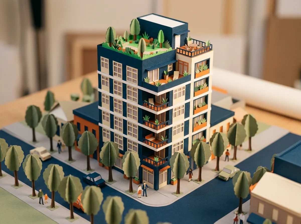 Maqueta de papel de Magistral Deluxe